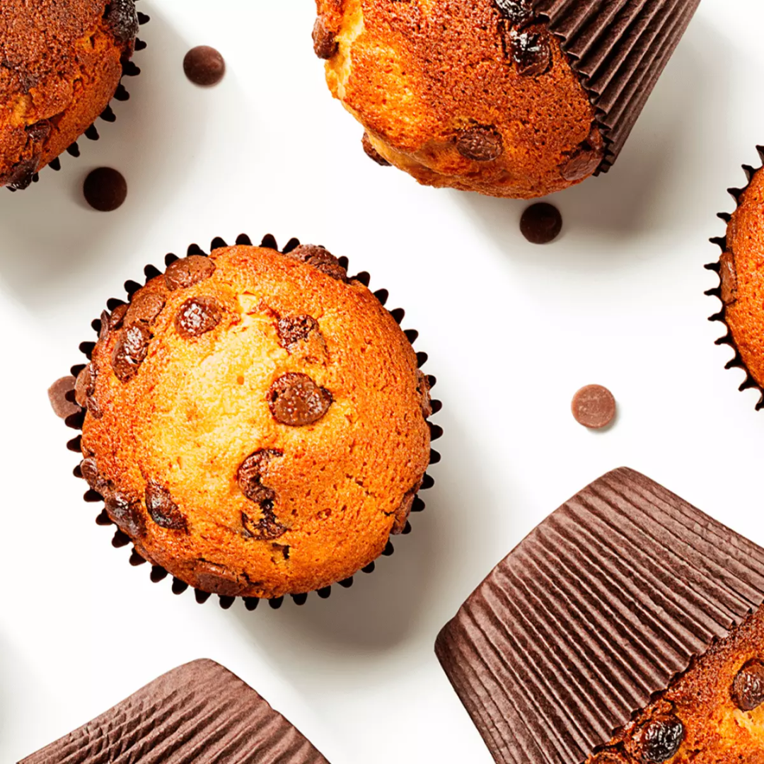 Muffins aux pépites de chocolat