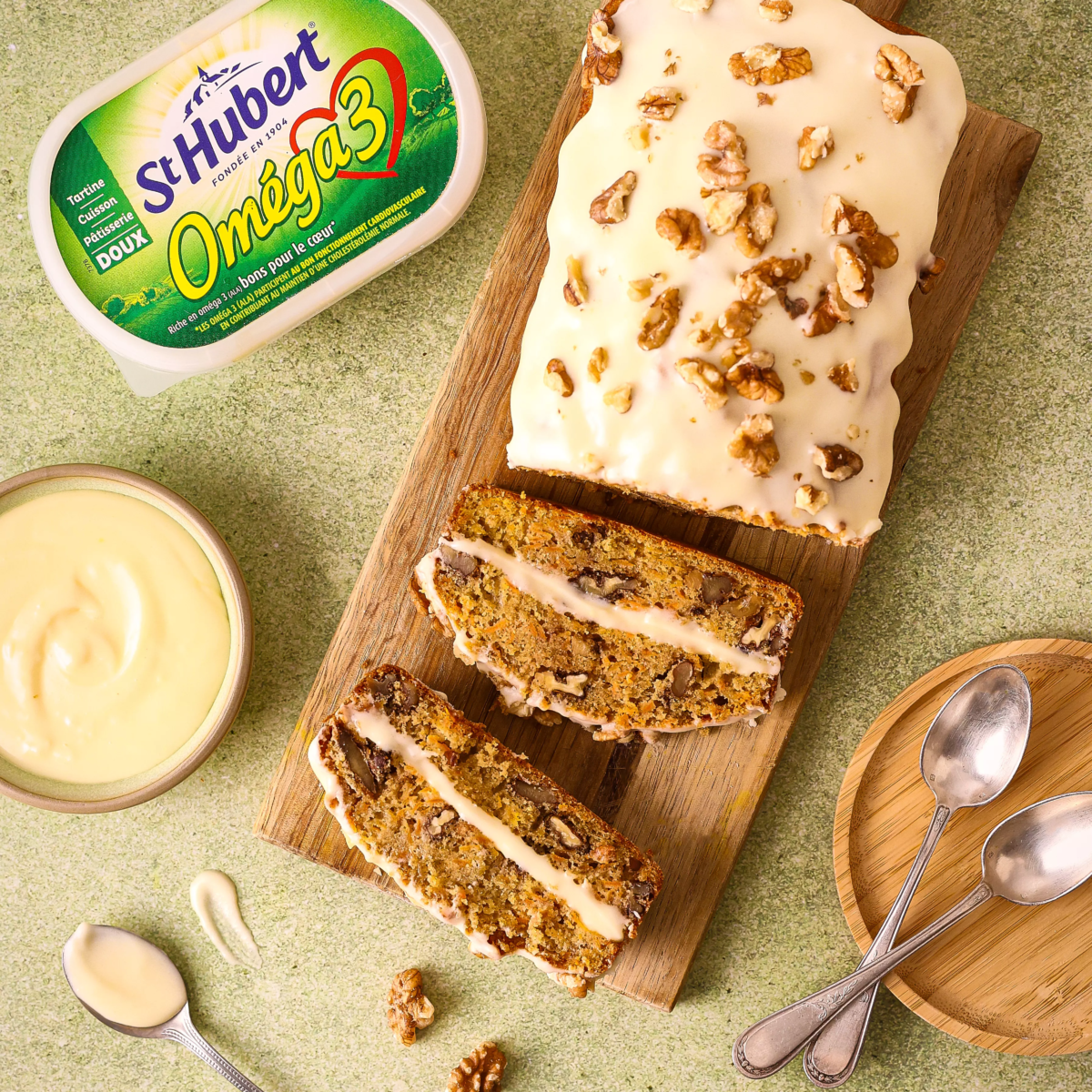 St Hubert Carrot cake